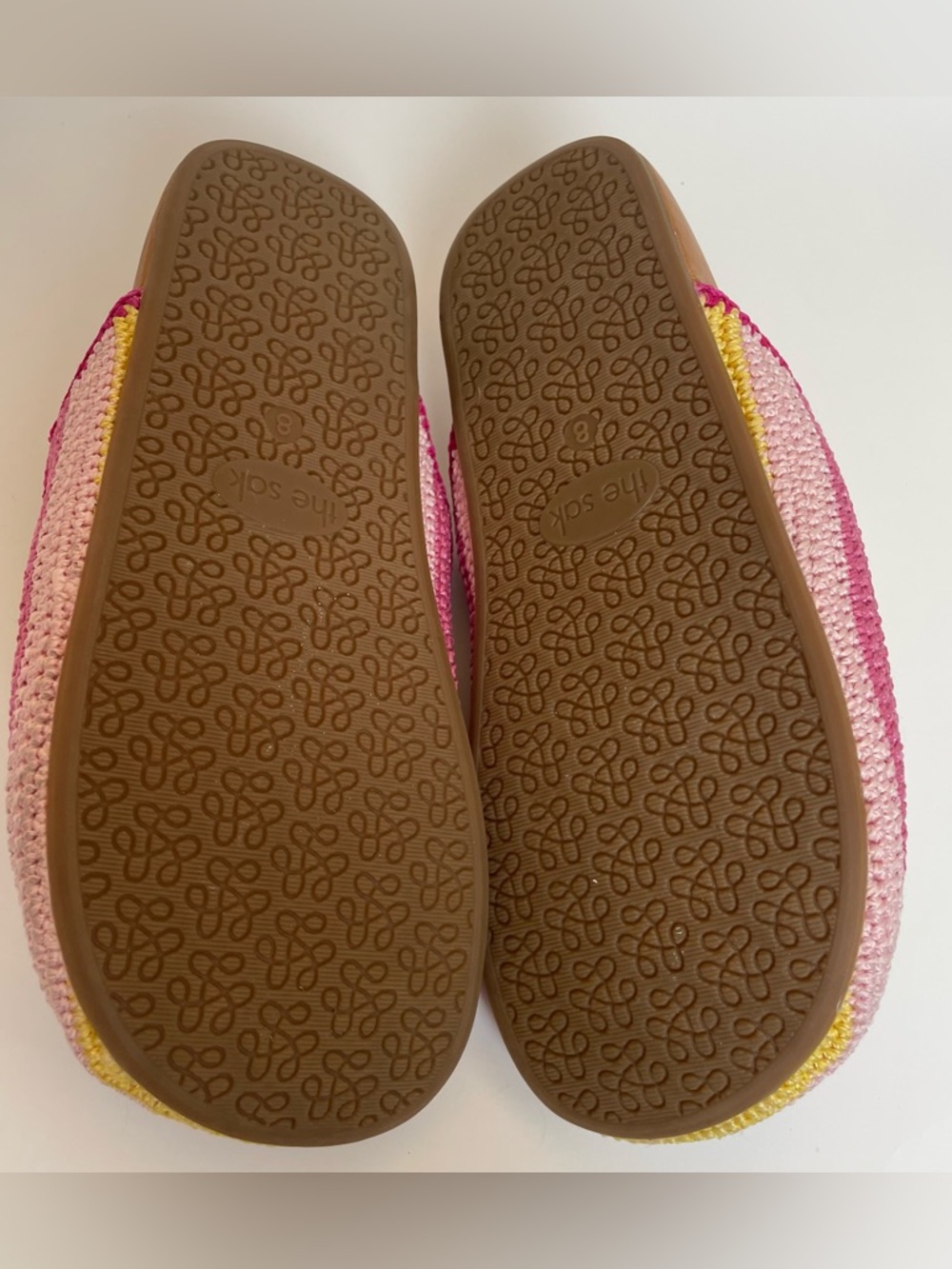 The Sak Multicolor Crochet Mule / Clog – Pink, Green & Cream – Size 8 🌸✨ - Picture 15 of 15